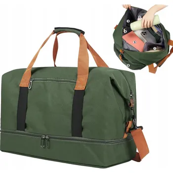 Cestovní Taška VELKÁ Sportovní Příruční Zavazadlo Turistická Voděodolná 30 l