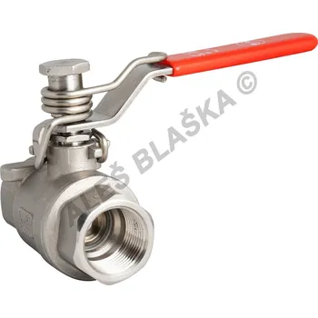 Vodovodní kohout SFERACO - Francie | Kulový kohout nerezový (ventil) automaticky uzavírají (s funkcí "MRTVÝ MUŽ"), FF, páka, voda - 3/8" N7062