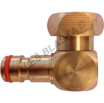 Zahradní adaptér mosazný na rychlospojku otočný, konektor na hadici - 3/4" 2134