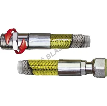 EUROTIS - Itálie | Hadice propojovací na plyn nerezová EUROTISFLEX (přívodní připojovací hadička plynová) - 100cm Y5396x