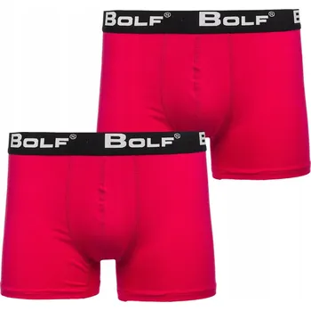 Boxerky Spodní Prádlo Boxerky Bolf růžové, velikost XXL