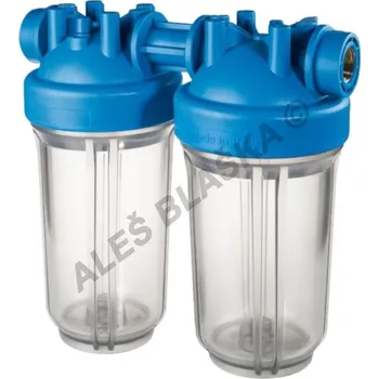 Filtrace vody ATLAS FILTRI - Itálie | filtr DP BIG 10" DUO SENIOR MONO (filtr na vodu, vodní filtrace) - 1" filtr DP BIG SENIOR 10" DUO TS MONO