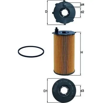 Olejový filtr Olejový filtr MAHLE OX 354D