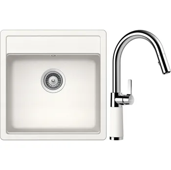 Kuchyňský dřez Set Schock S10-7 (dřez Mono N-100S Polaris + baterie SC-520.120 Polaris)