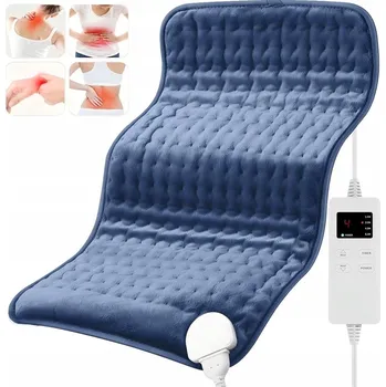 Polštář Elektrický Vyhřívací Polštář na záda a krk Vyhřívací Podložka 30*60CM Pilo