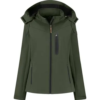 Dámská vesta Bunda TRAVELIN' Khaki 159368 40