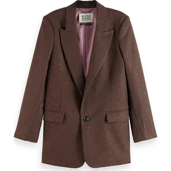 Dámská vesta Bunda Scotch & Soda Dunkelbraun 1539222 XL