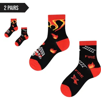 TODO SOCKS Schwarz/ Rot 9782373 23