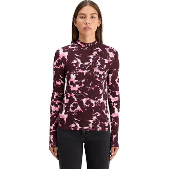 Dámské tričko Scotch & Soda Bordeaux/ Pink 6407594 M