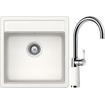 Granitový dřez Set Schock S10-6 (dřez Mono N-100S Polaris + baterie SC-520 Polaris)