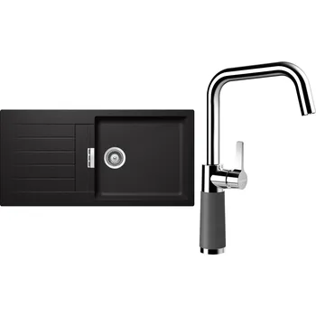 Kuchyňský dřez Set Schock S2-8 (dřez Signus D-100L Stone + baterie SC-530 Stone)