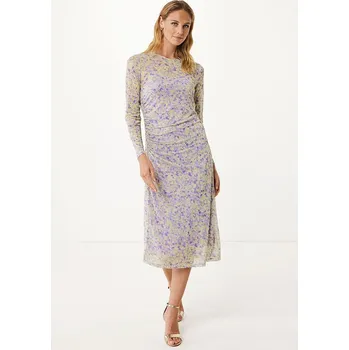 Dámské šaty Šaty Mexx Flieder/ Gelb 9944715 XL