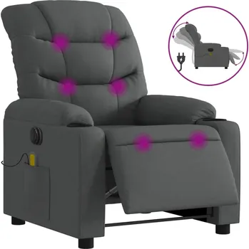 Křeslo Houpací křeslo VidaXL šedé