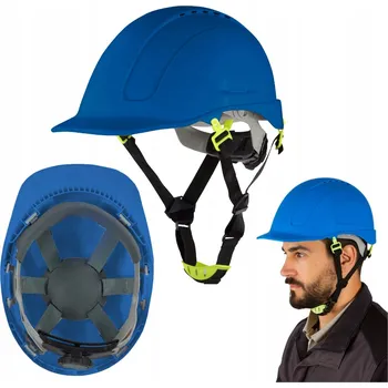 Pracovní přilba Ochranná přilba Specto modrá průmyslová stavební CE