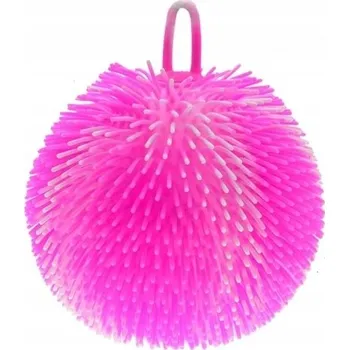 autíčko MASÁŽNÍ MÍČEK S BODLINAMI, RŮZNÉ BARVY, 20 CM, 4 TYPY HIPO