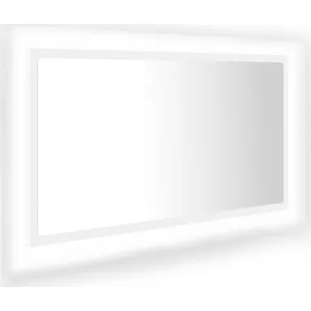 Zrcadlo Zrcadlo VidaXL nástěnné obdélníkové 800 x 370 mm