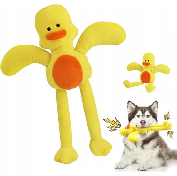 Hračka pro psa Hračka pro psy Antistresová kachna pro psy Interaktivní hračky 25 cm