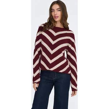 Dámská móda ONLY Bordeaux/ Rosé 804984 XS