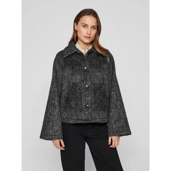 Dámská vesta Bunda Vila Anthrazit 6105304 44