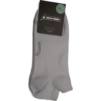 Dámské ponožky Zdravé ponožky s ionty stříbra-nízké, Olet, Basic Line, bílá: 47-50 (31-34 cm) (30747-30939)