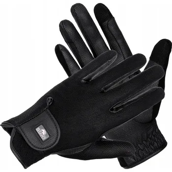 Jezdecké rukavice Jezdecké rukavice START Martynique letní síťované černé XXL