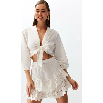 Dámská sukně trendyol Weiß 4422381 36