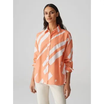 Dámská košile Košile OPUS Orange/ Weiß 7296653 40