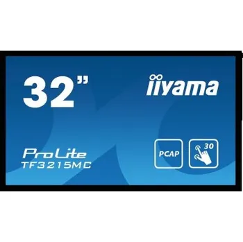 Monitor 32" iiyama TF3215MC-B2: FHD,30P,VGA,HDMI,24/7