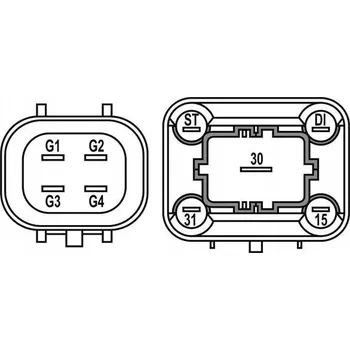 Autoelektrika Řídicí jednotka, doba žhavení MAHLE MHG 8