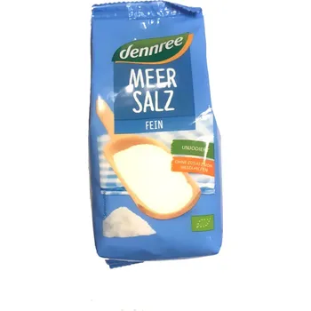 Dennree Mořská sůl nejodizovaná 500 g bio BIO VEGAN Množství: 1 ks