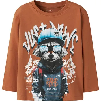 Chlapecké tričko Tričko name it Hellbraun 1093374 92