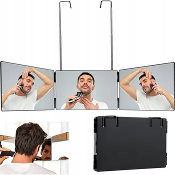 Zrcadlo ZRCADLO PRO SAMOSTŘÍHÁNÍ VLASŮ, RUČNÍ ZRCADLO NA STŘÍHÁNÍ VLASŮ