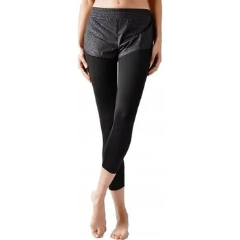Dámské legíny Tréninkové LEGÍNY FITNESS 7/8 Calzedonia ČERNÉ S 36