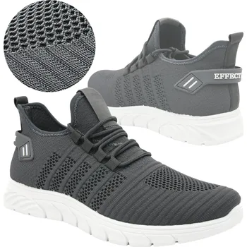 Pracovní obuv Pracovní obuv Specto, velmi lehká, prodyšná, šedo-bílé pánské polobotky, velikost 46