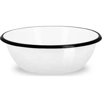 Miska smaltovaná Emajlo Olkusz Cubism 2,5 l bílá