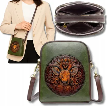 Mini Kabelka do Ruky/Přes Rameno Dámská Kabelka Přes Rameno Dlouhý Pásek ECO