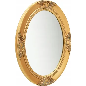 Zrcadlo Zrcadlo v barokním stylu, 50 x 70 cm, zlaté