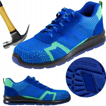 Pracovní obuv Pracovní polobotky Specto, sportovní síťované boty s kovovou tužinkou S1 BOZP, velikost 42