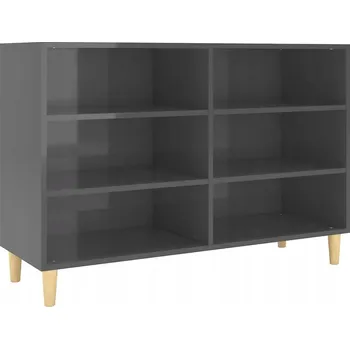 Komoda Komoda VidaXL 103,5 x 35 x 70 cm, odstíny šedé, matná