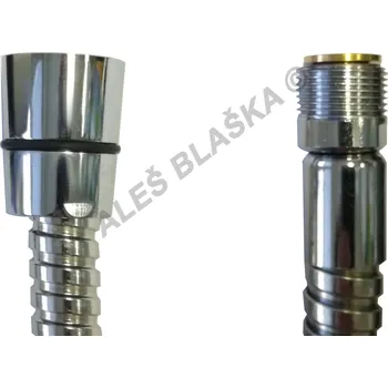 Sprchová hadice Sprchová hadice ke dřezové stojánkové baterii kovová (hadička ke sprše) - kovová,150cm 16400C