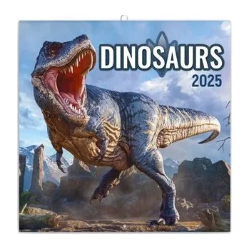 Kalendář Poznámkový kalendář Dinosauři 2025