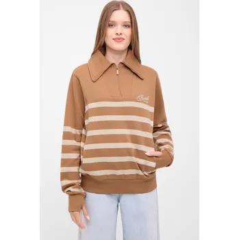 Dámské oblečení Mikina Bench Hellbraun 5065713 40