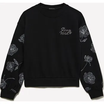 Dívčí mikina Sisley Schwarz 6860342 122