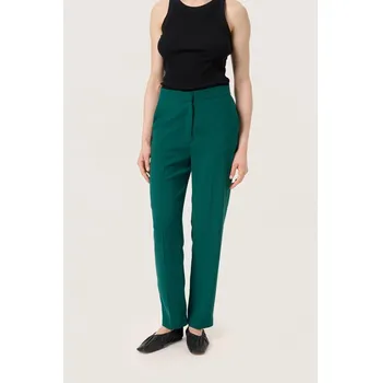 Dámské kalhoty Soaked in Luxury Dunkelgrün 9752202 XL