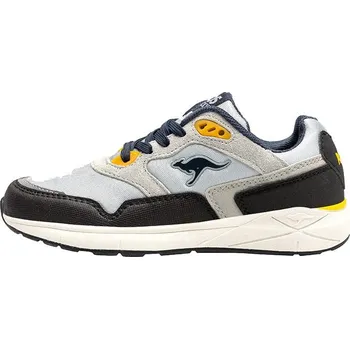 Dívčí tenisky Boty KangaROOS Originals Grau/ Schwarz 483525 35