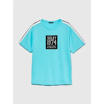 Chlapecké tričko Tričko Sisley Türkis 3844841 160