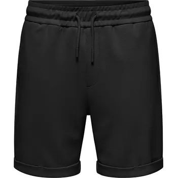 Pánské kraťasy Kraťasy ONLY & SONS Schwarz 9994568 XXL