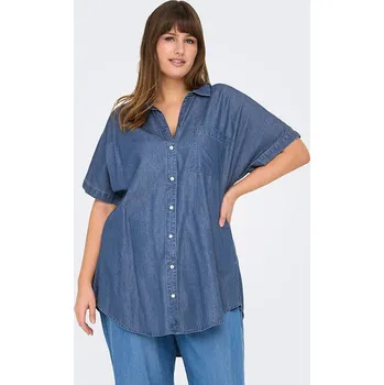 Dámská košile Košile ONLY Carmakoma Blau 6271637 50