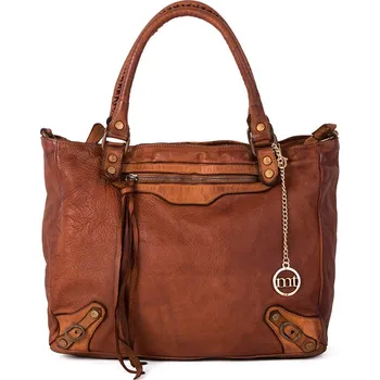 Kabelka Kabelka Mia Tomazzi Hellbraun - (B)35 x (H)30 x (T)9 cm 7244794 onesize