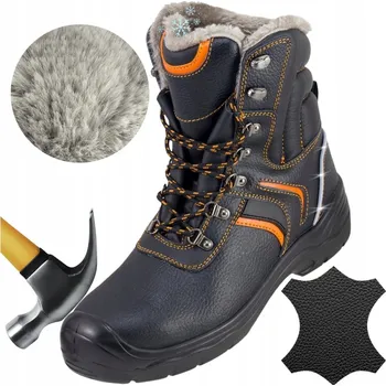 Pracovní obuv Pracovní zimní zateplené boty Specto s ocelovou špičkou, velikost 41